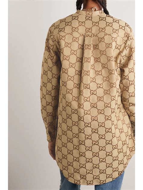 gucci jacquard shirt|Gucci jacquard jacket slim large.